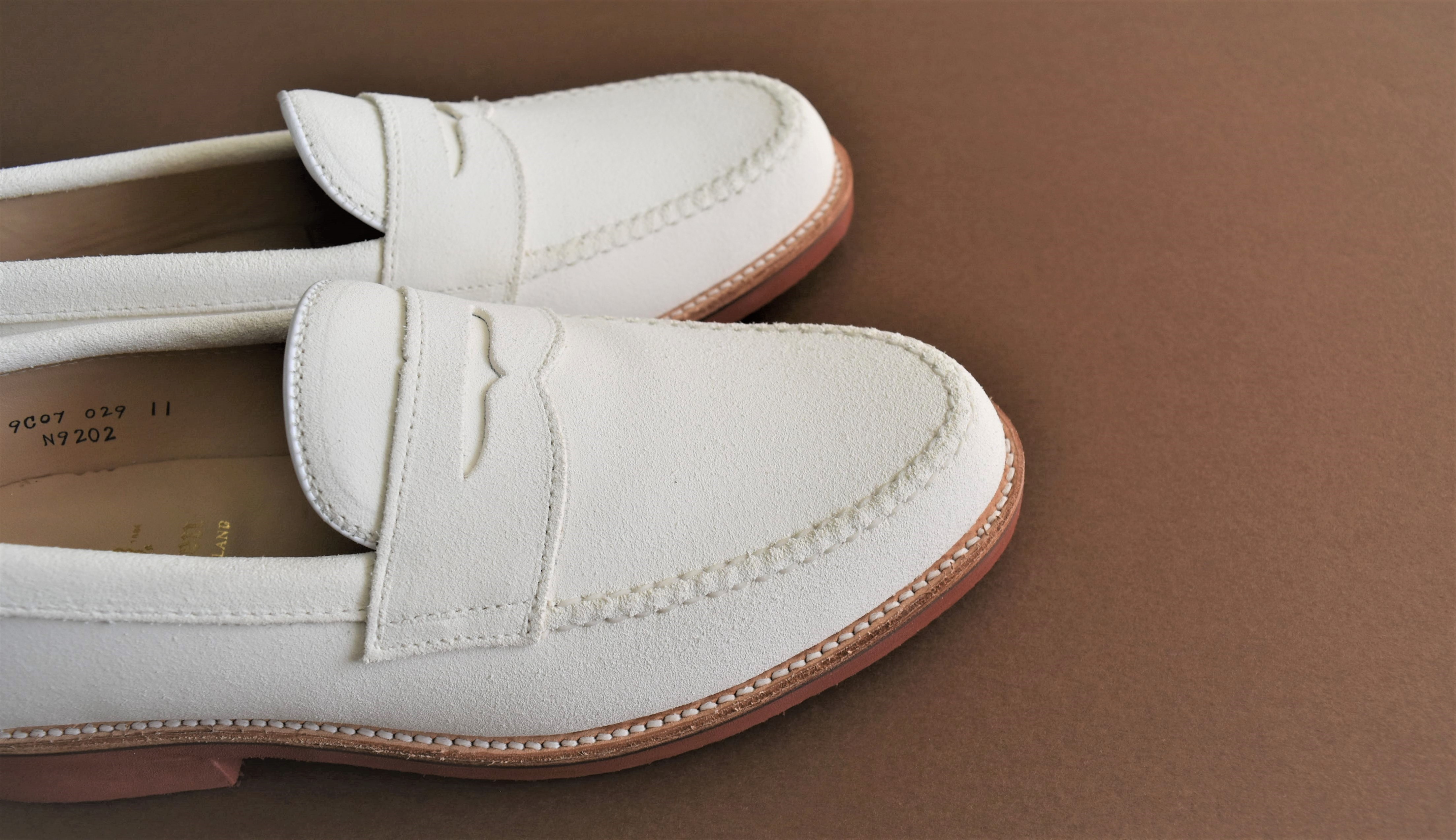 ALDEN N9202 WHITE SUEDE PENNY LOAFER | JOURNAL | THE LAKOTA HOUSE